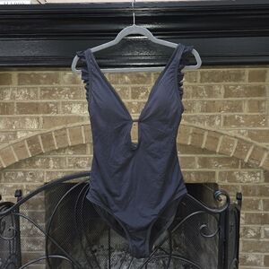 Kate Spade Black One Piece Swimsuit